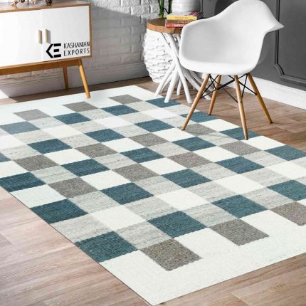 Handmade flatweave dhurrie by home decor centro