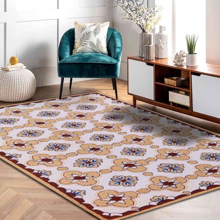 Hand tufted woollen carpet by home decor centro