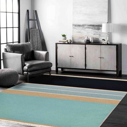 Handmade flatweave dhurrie by home decor centro