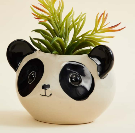 Panda planter by home decor centro