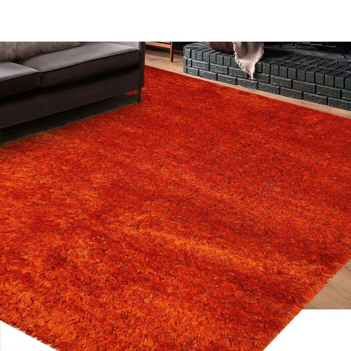 Orange Shag carpet