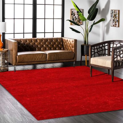 red monochrome shagrug