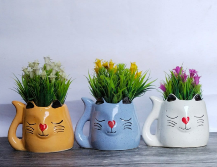 cat shape pot by home decor centro